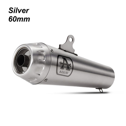 Arrow Muffler Exhaust Pipe 51mm 60mm Universal Motorcycle Muffler Cbr650 Zx4r 450sr 250rr R25 Z650
