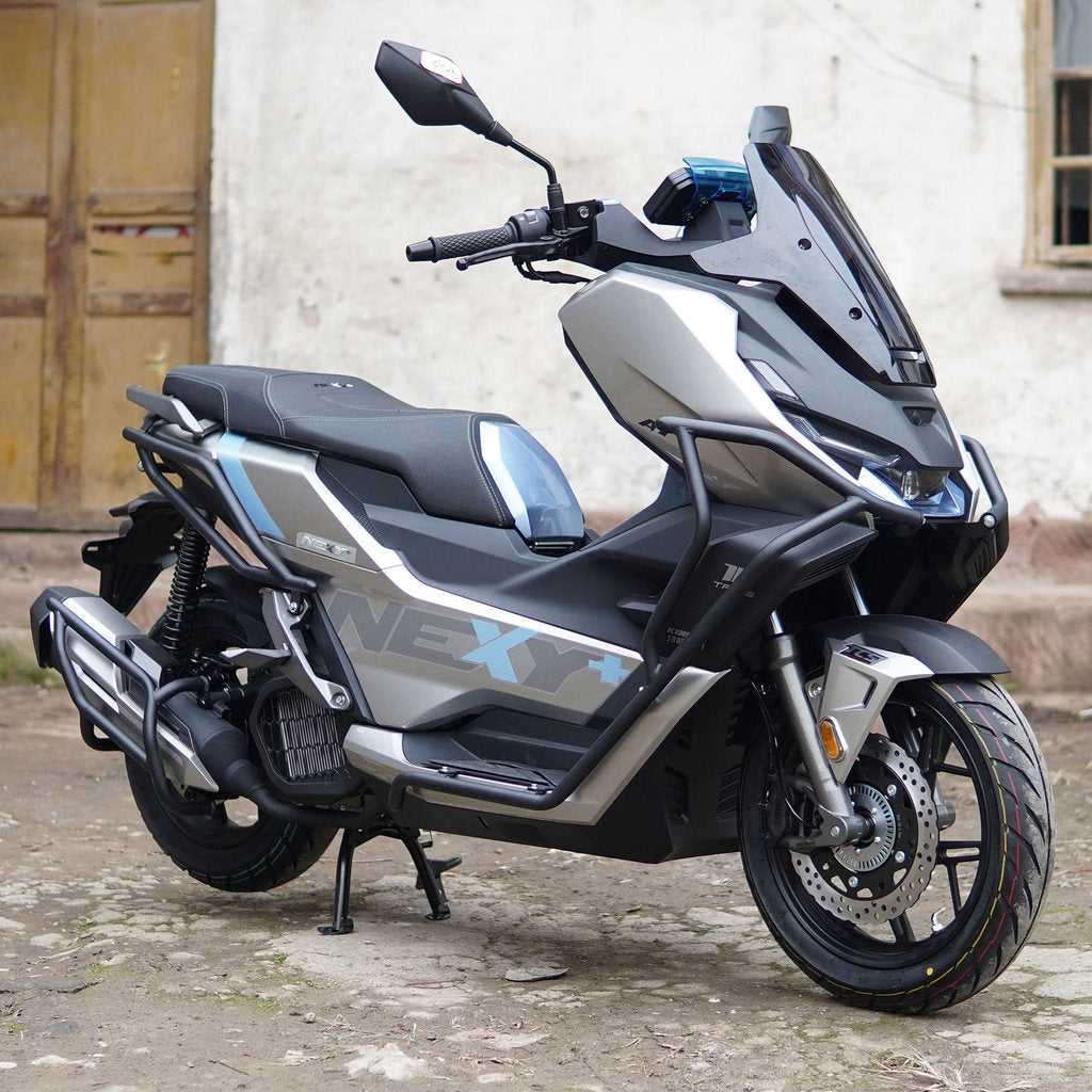 WMOTO NEXY+180 Crash Bar Rear Carbon Steel Top box Bracket NEXY 180 Exhaust Crash Bar NEXY+180