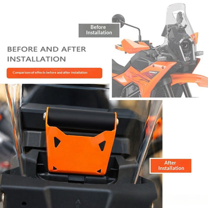 KTM 390 250 ADV Adventure Modified 2025-2026 Phone Extension Adapter Navigation Mobile Phone Bracket