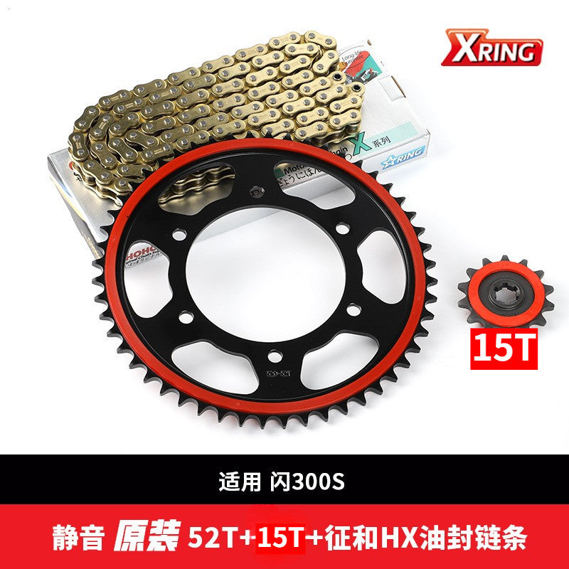 Benelli Tnt600 Srk600 Tnt300 249s SRV250 Tnt25 Tnt135 Trk251 Trk502 752s 502c 150s Leoncino Imepriale Chain Set Sprocket