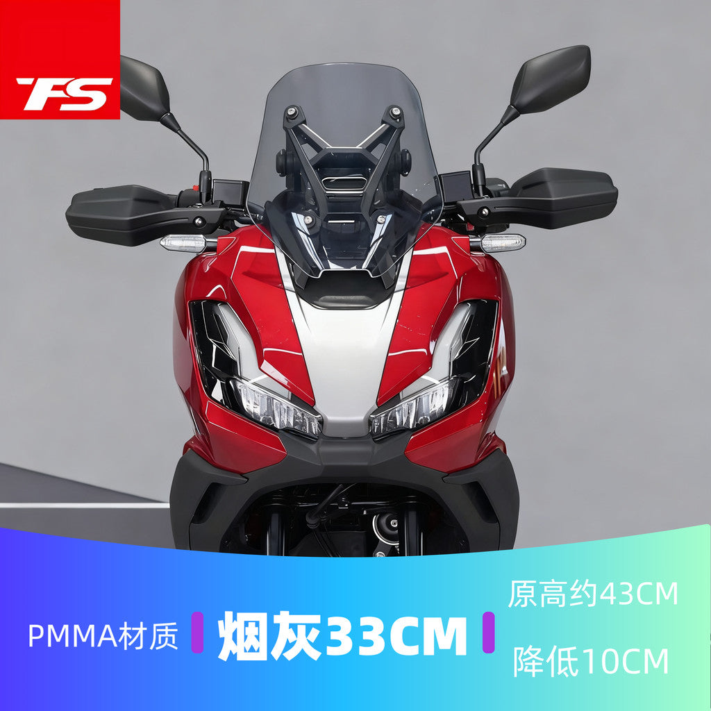 TFS HONDA ADV350 Windshield Increase Height Lower 2022-2025 Original Style Windshield ADV350
