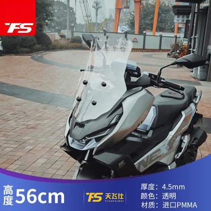 WMOTO NEXY+180 Windshield Modification Increase Height Windshield NEXY+180 Deflector