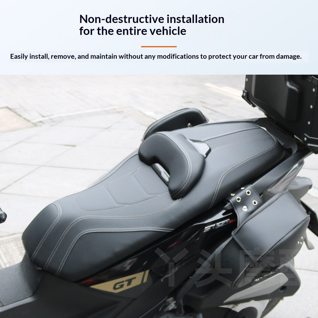 Comfort Seat for VOGE SR3 Sr250gt Cushion Motorcycle PU Leather Seat Cover Waterproof & Sun Protect