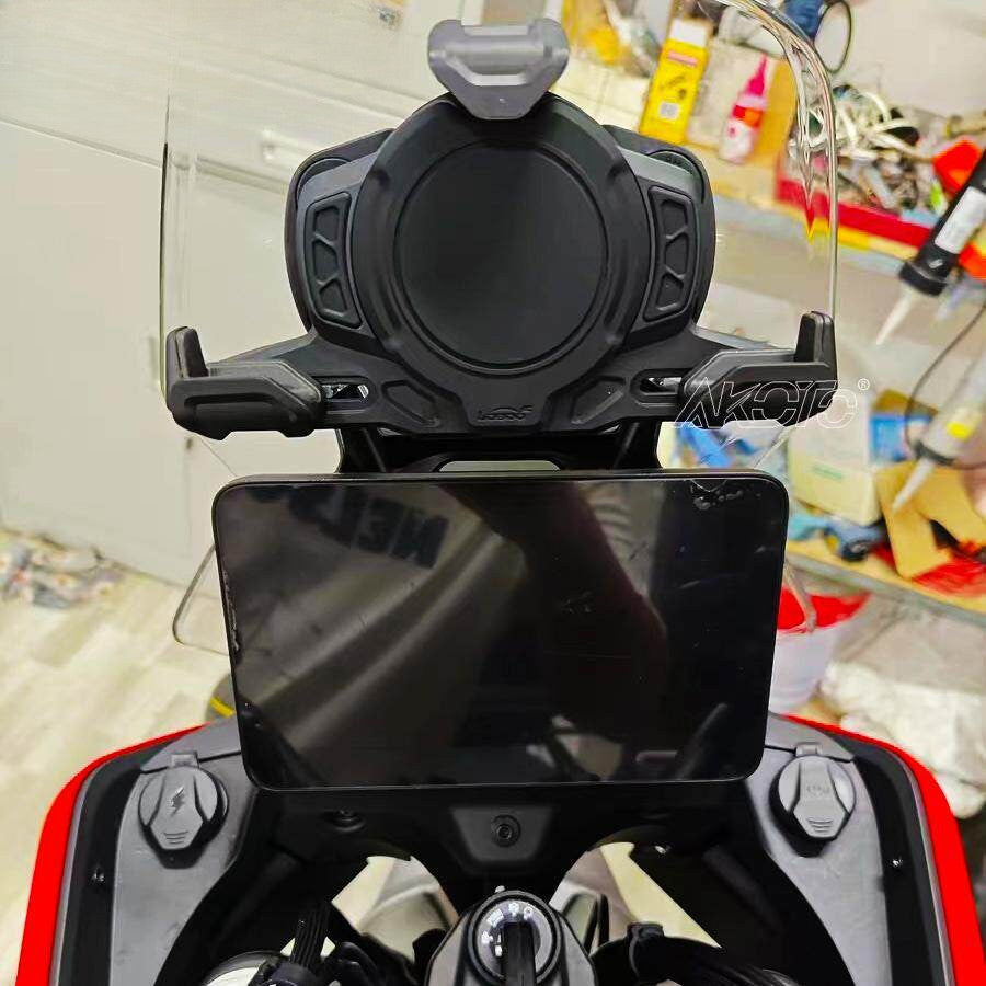 Suitable for Qjmotor SVT650-X Modified Mobile Phone Navigation Bracket Expansion Bracket Crossbar