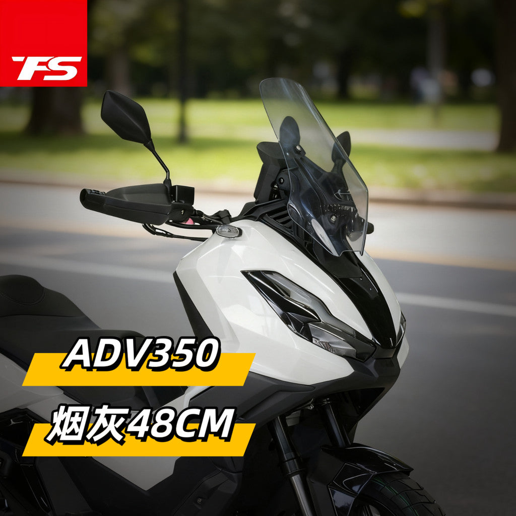 TFS HONDA ADV350 Windshield Increase Height Lower 2022-2025 Original Style Windshield ADV350