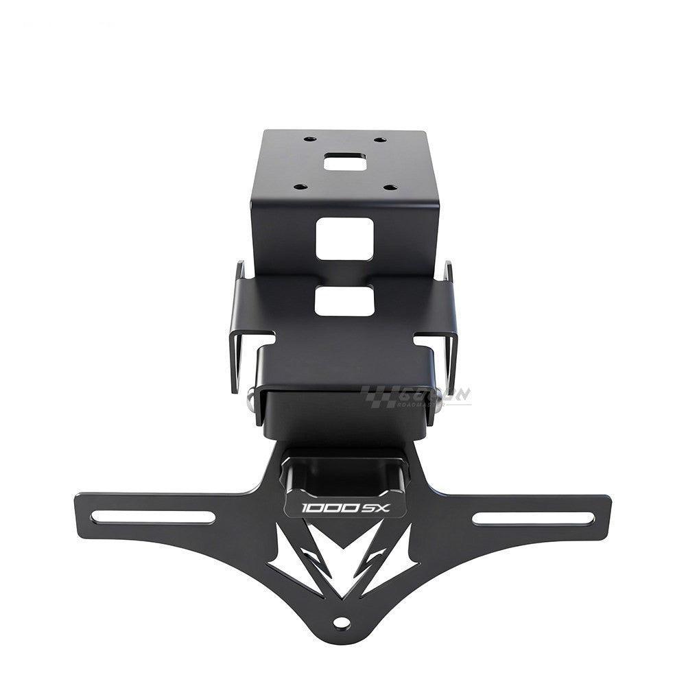 Kawasaki Ninja1000sx Z1000SX 24-25 Modified Tail Tidy Frame Folding Adjustable License Plate Holder
