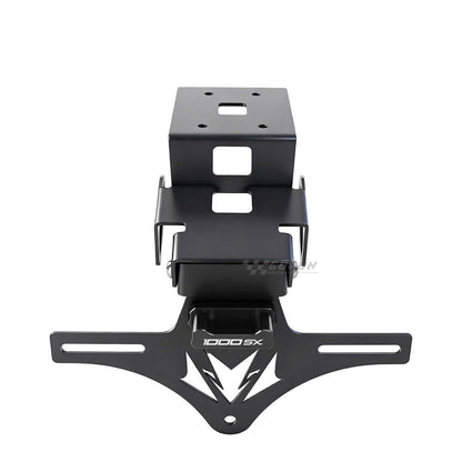 Kawasaki Ninja1000sx Z1000SX 24-25 Modified Tail Tidy Frame Folding Adjustable License Plate Holder