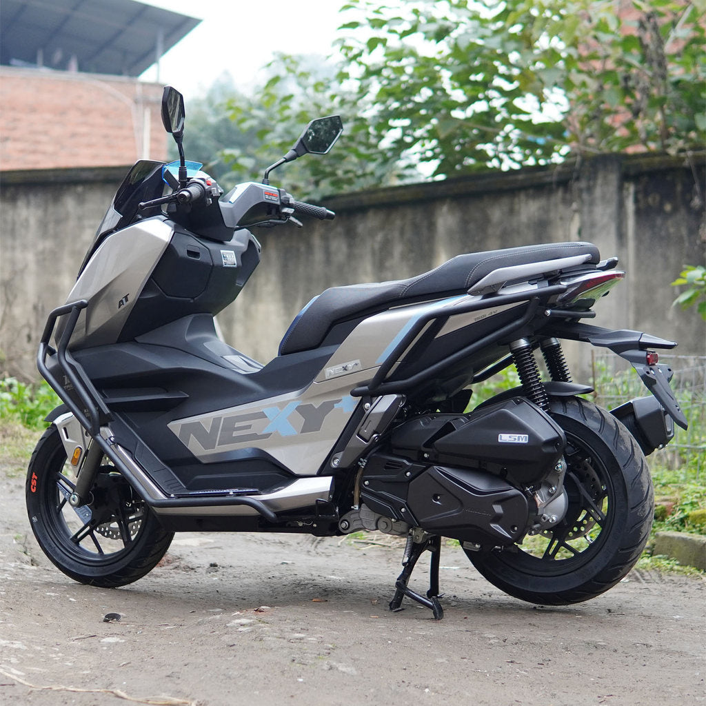 WMOTO NEXY+180 Crash Bar Rear Carbon Steel Top box Bracket NEXY 180 Exhaust Crash Bar NEXY+180