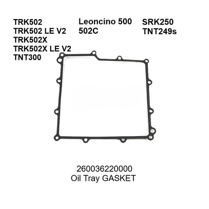 Benelli Gasket Qjmotor Engine Gasket SRK600 Leoncino SRK250 Trk251 TRK502 502X 752s Tnt600 Tnt135