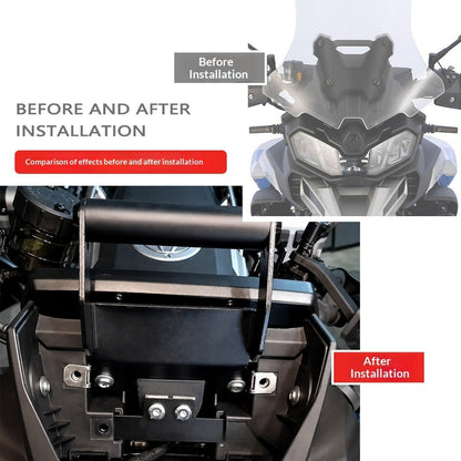 Phone Holder Bracket for VOGE DS900X 2024-2025 Modified Navigation GPS Extension Bracket