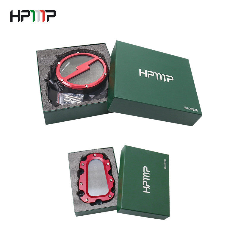 Benelli TNT600 QJMOTOR SRK600 Transparent Clutch Cover Modified Engine Cover Chain Side Cover