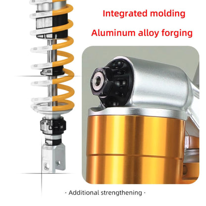 JSMT AVETA VANGUARD 250 +10mm Rear Shock Absorber Performance 3 Adjustable Preload Nitrogen Gas Can