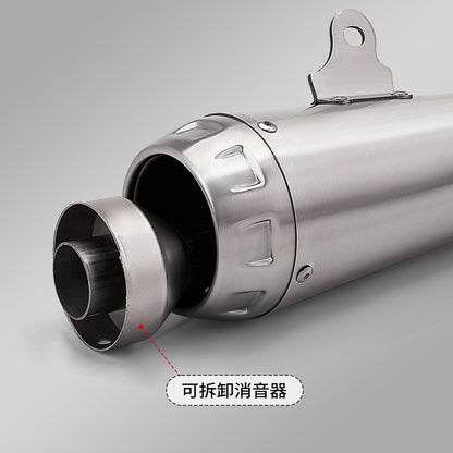 Arrow Muffler Exhaust Pipe 51mm 60mm Universal Motorcycle Muffler Cbr650 Zx4r 450sr 250rr R25 Z650