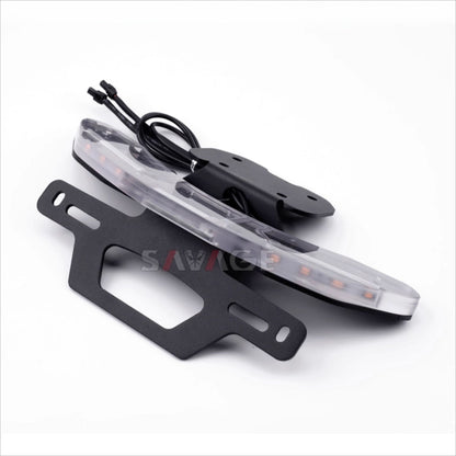 Suitable for QJ ATX250 Tail ATX250X Short Tail License Plate Frame Turn Signal Plate Frame Tail Tidy