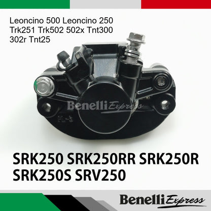 Benelli Brake Caliper Qjmotor SRK250R SRV250 Leoncino 500 250 Trk251 Tnt135 Trk502 502x 150s Tnt300 302r Tnt25 502C