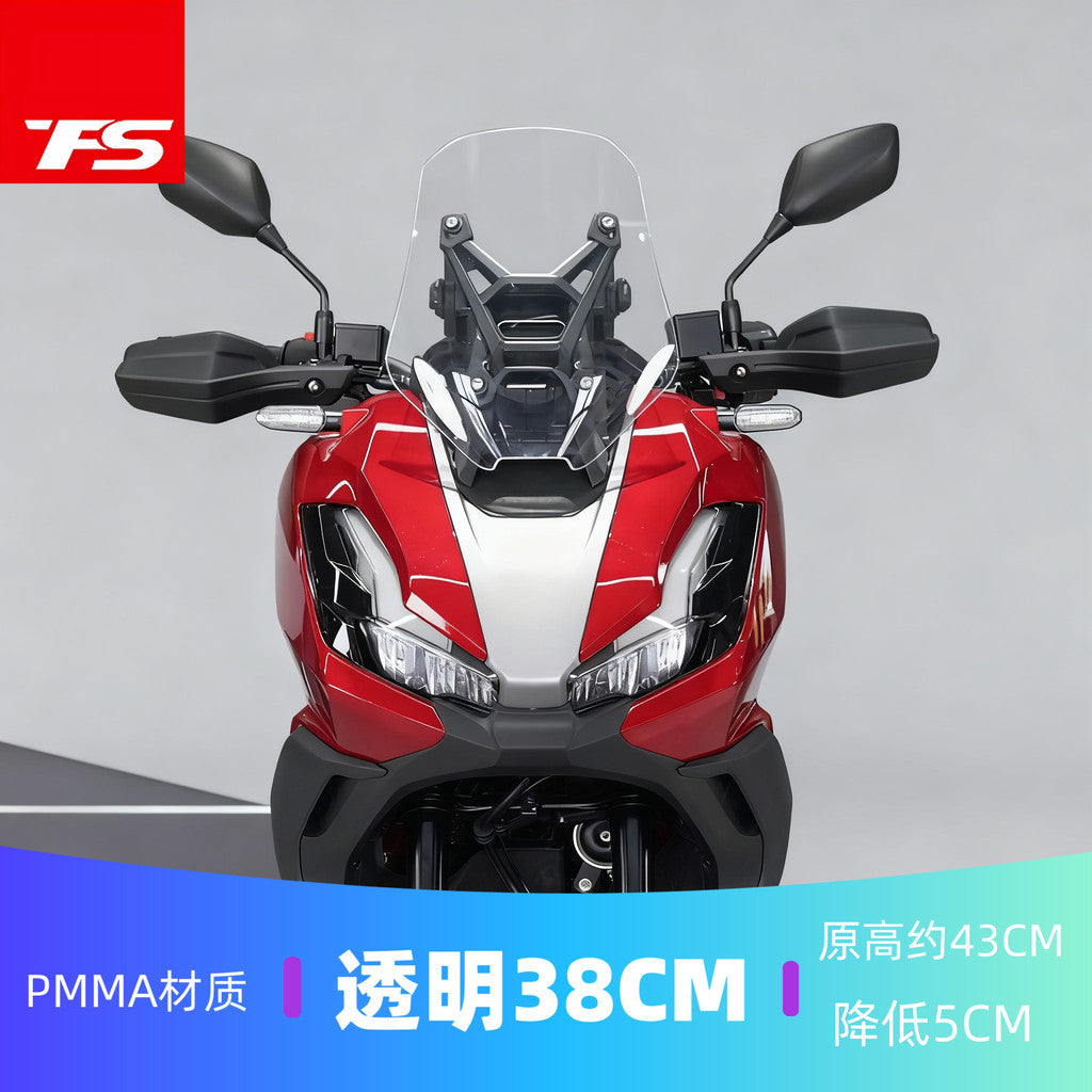 TFS HONDA ADV350 Windshield Increase Height Lower 2022-2025 Original Style Windshield ADV350