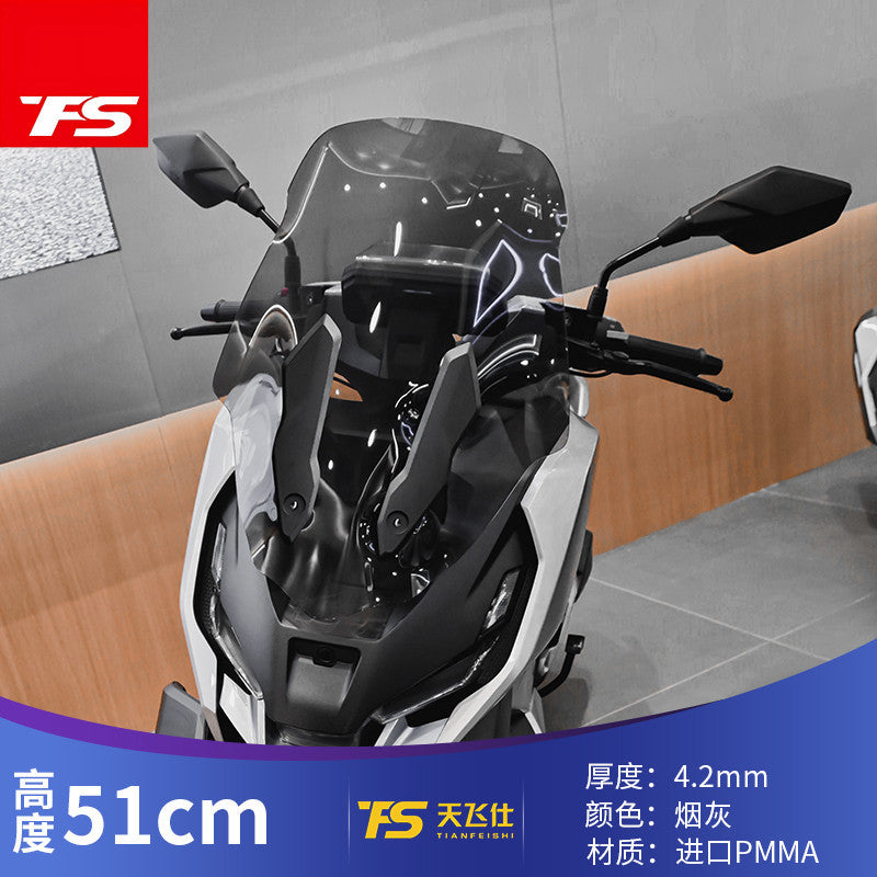 WMOTO NEXY+180 Windshield Modification Increase Height Windshield NEXY+180 Deflector