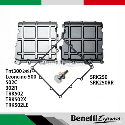 Benelli Trk502 502x Tnt300 249s Qjmotor SRK250 SRK250RR Oil Sump Tray Cover Oil Sump Tray Gasket