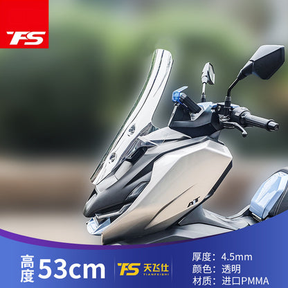 WMOTO NEXY+180 Windshield Modification and Heightening Windshield Front Windshield Accessories