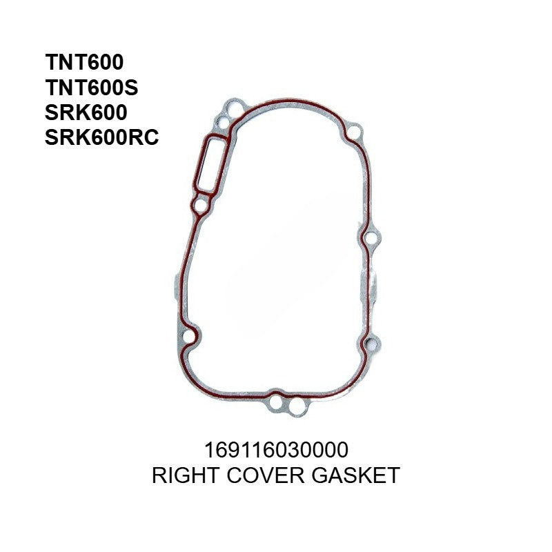 Benelli Gasket Qjmotor Engine Gasket SRK600 Leoncino SRK250 Trk251 TRK502 502X 752s Tnt600 Tnt135