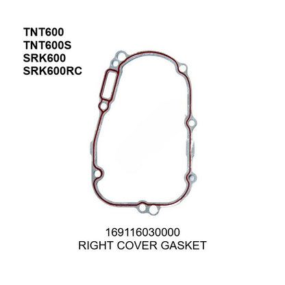 Benelli Gasket Qjmotor Engine Gasket SRK600 Leoncino SRK250 Trk251 TRK502 502X 752s Tnt600 Tnt135