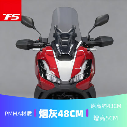 TFS HONDA ADV350 Windshield Increase Height Lower 2022-2025 Original Style Windshield ADV350