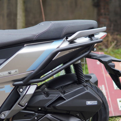 WMOTO NEXY+180 Crash Bar Rear Carbon Steel Top box Bracket NEXY 180 Exhaust Crash Bar NEXY+180