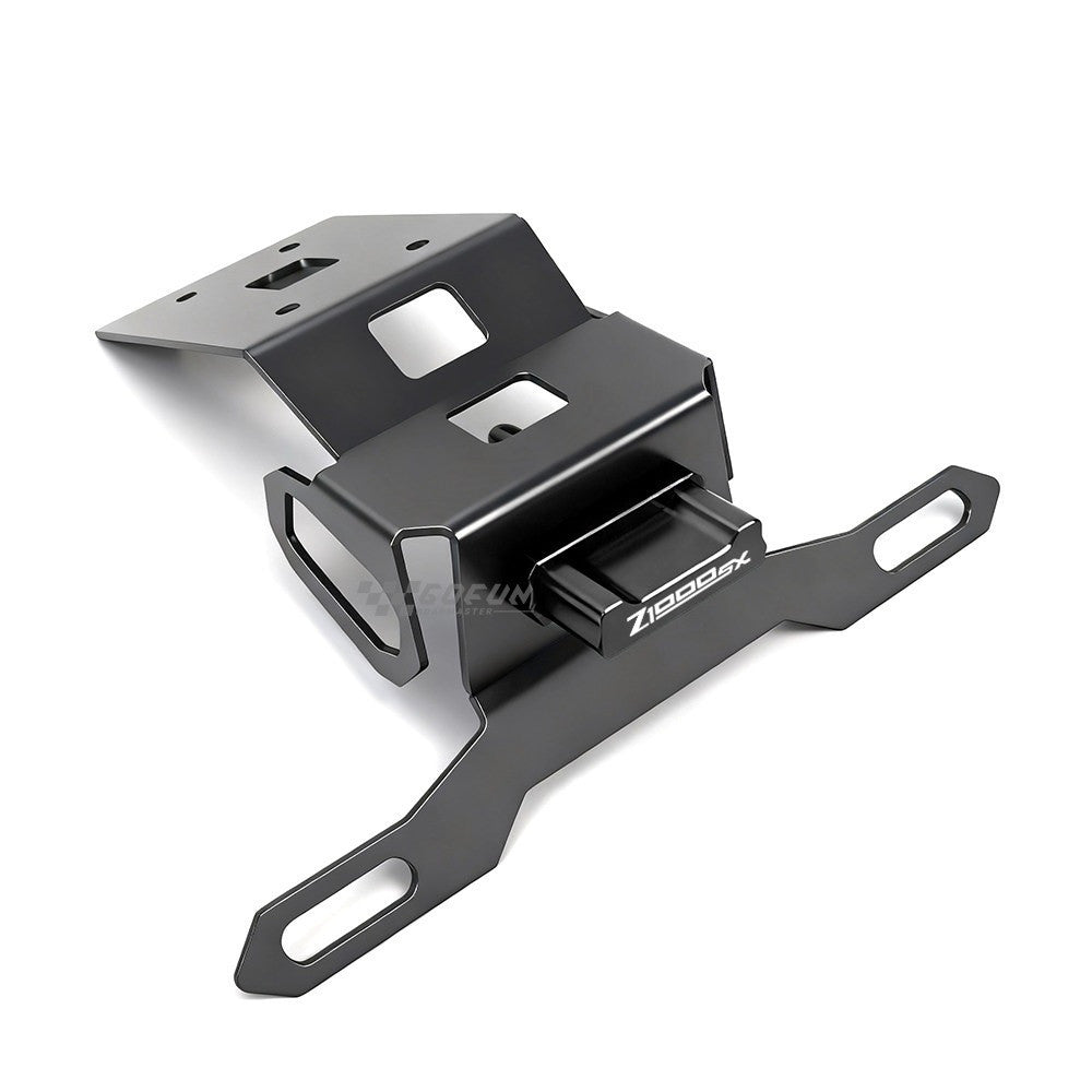 Kawasaki Ninja1000sx Z1000SX 24-25 Modified Tail Tidy Frame Folding Adjustable License Plate Holder