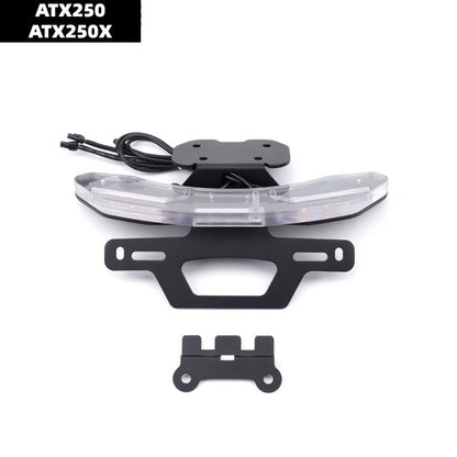 Suitable for QJ ATX250 Tail ATX250X Short Tail License Plate Frame Turn Signal Plate Frame Tail Tidy