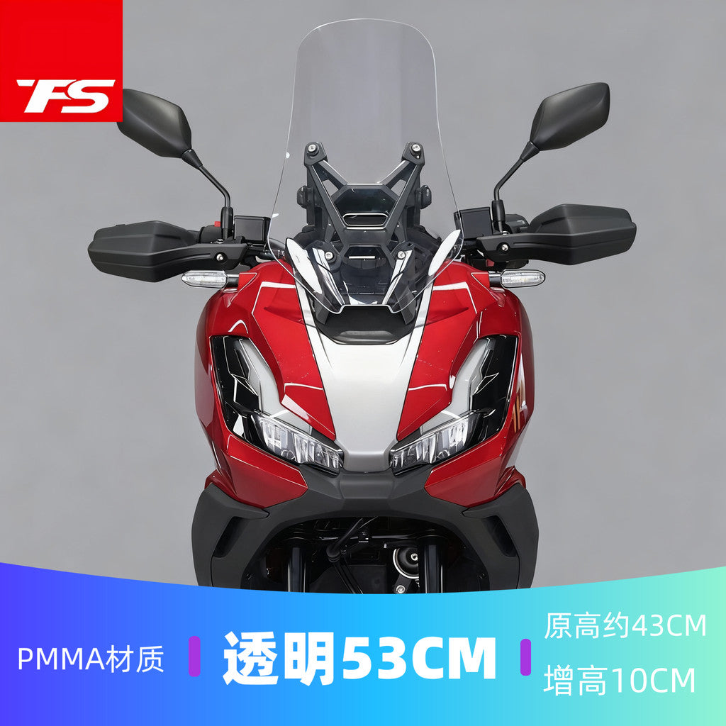 TFS HONDA ADV350 Windshield Increase Height Lower 2022-2025 Original Style Windshield ADV350