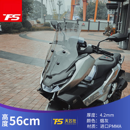 WMOTO NEXY+180 Windshield Modification Increase Height Windshield NEXY+180 Deflector