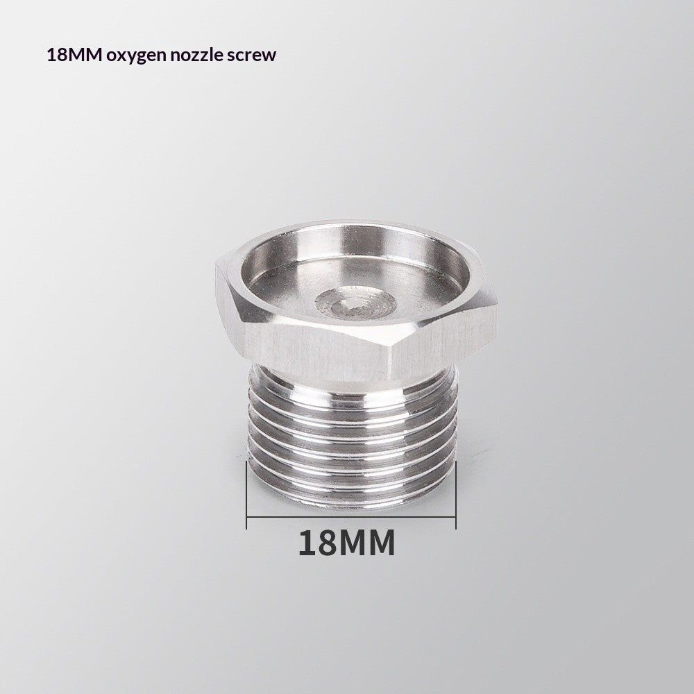 Stainless Steel Motorcycle Exhaust Nut Pipe Screw Oxygen O2 Sensor Port Oxygen Plug Base 12mm-18mm