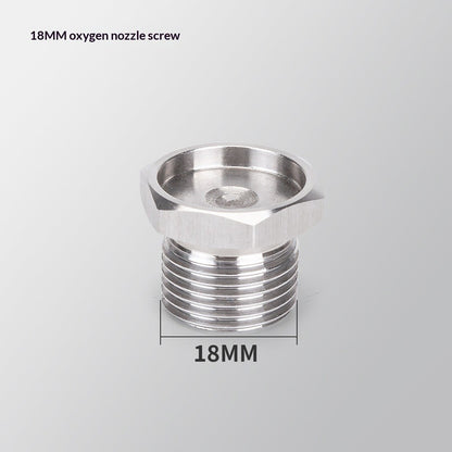 Stainless Steel Motorcycle Exhaust Nut Pipe Screw Oxygen O2 Sensor Port Oxygen Plug Base 12mm-18mm