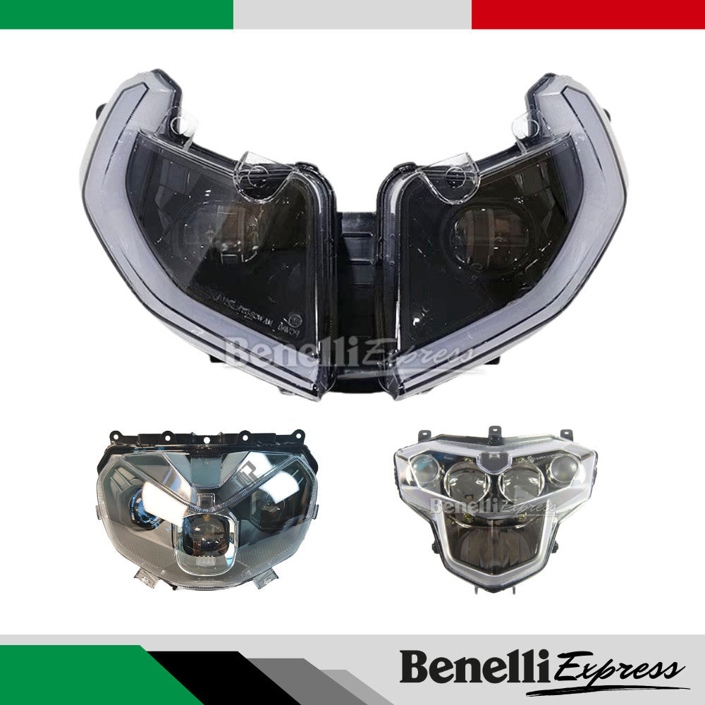Benelli Headlamp Qjmotor SRK600 SRK250RD 450RR Motorcycle Headlights Tnt135 Tnt600