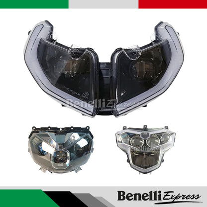 Benelli Headlamp Qjmotor SRK600 SRK250RD 450RR Motorcycle Headlights Tnt135 Tnt600