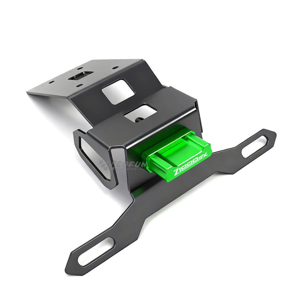 Kawasaki Ninja1000sx Z1000SX 24-25 Modified Tail Tidy Frame Folding Adjustable License Plate Holder