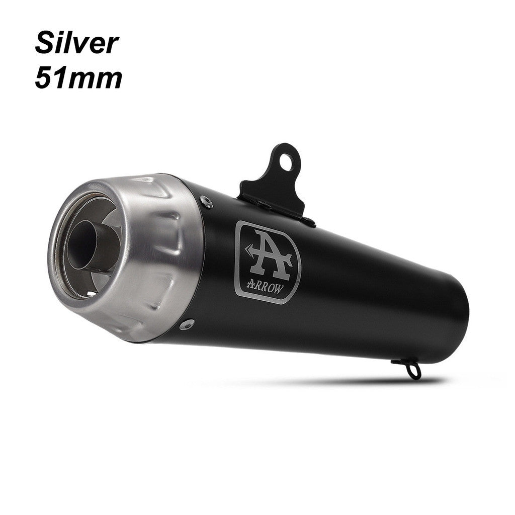 Arrow Muffler Exhaust Pipe 51mm 60mm Universal Motorcycle Muffler Cbr650 Zx4r 450sr 250rr R25 Z650