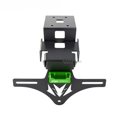 Kawasaki Ninja1000sx Z1000SX 24-25 Modified Tail Tidy Frame Folding Adjustable License Plate Holder