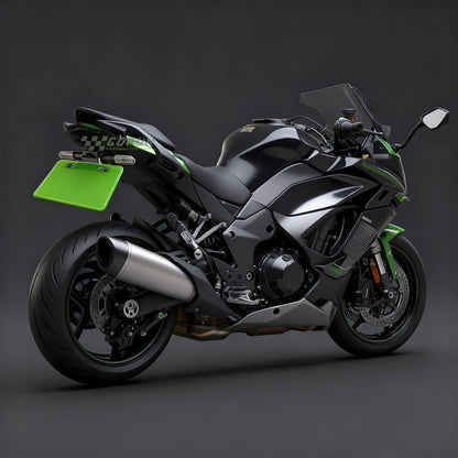 Kawasaki Ninja1000sx Z1000SX 24-25 Modified Tail Tidy Frame Folding Adjustable License Plate Holder