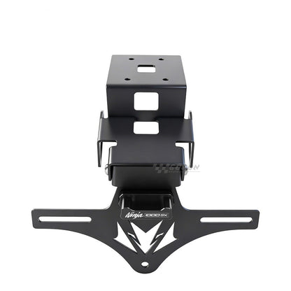 Kawasaki Ninja1000sx Z1000SX 24-25 Modified Tail Tidy Frame Folding Adjustable License Plate Holder