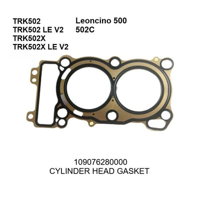 Benelli Gasket Qjmotor Engine Gasket SRK600 Leoncino SRK250 Trk251 TRK502 502X 752s Tnt600 Tnt135