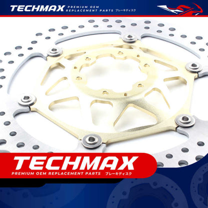 Techmax Brake Disc for Honda Crf1000adv 16-19 Years  Brake Disc Front Brake Disc