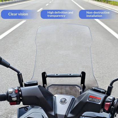 TFS Windshield VOGE SR150R Half Tone Front Windccreen Upgrade Deflector SR150R