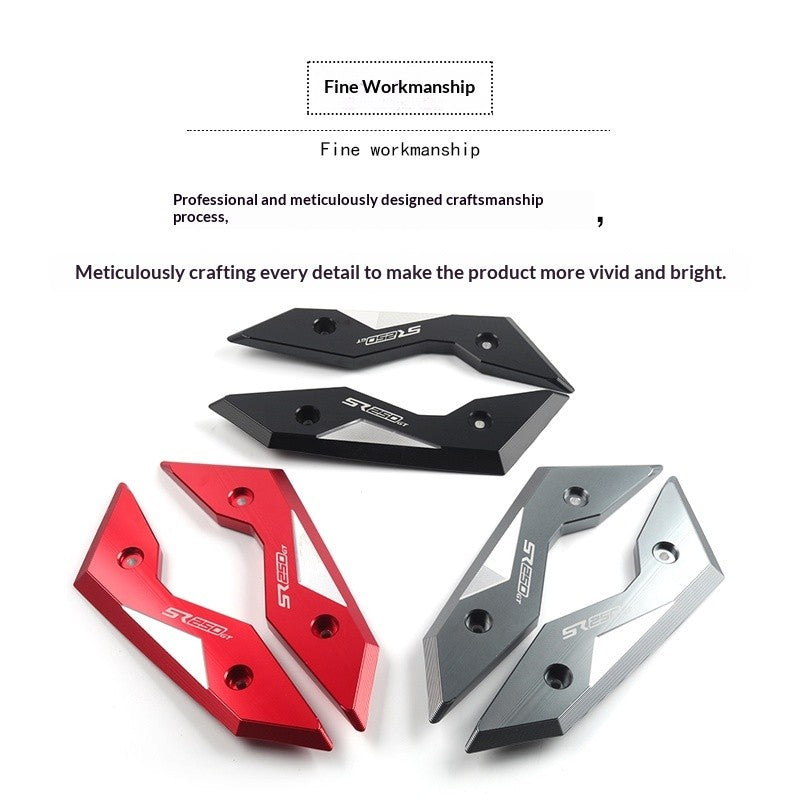 VOGE SR3 SR250GT Modified Windshield Cover Aluminum Alloy Windshield Bracket CNC Decorative Strip