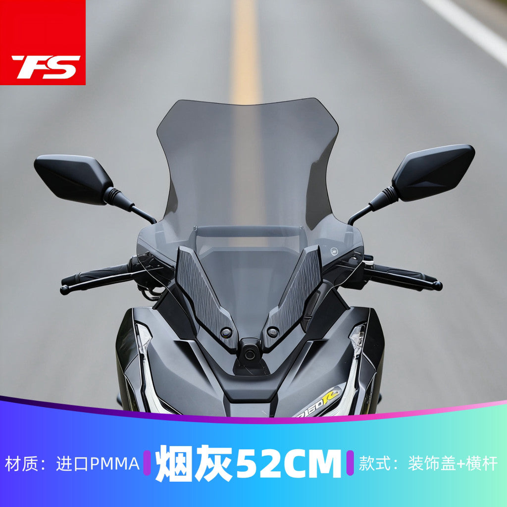 TFS VOGE SR150R Windshield Plate Cover Crossbar Bracket Windshield Deflector SR150R Windscreen