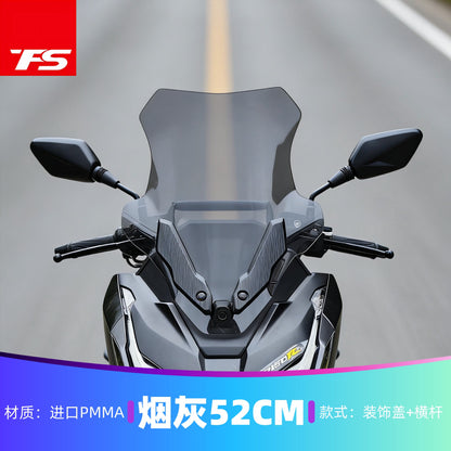 TFS VOGE SR150R Windshield Plate Cover Crossbar Bracket Windshield Deflector SR150R Windscreen