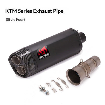 RAVEN KTM1050 1090 1190 1290ADV Exhaust Full System KTM Titanium Link Pipe KTM Motorcycle Exhaust