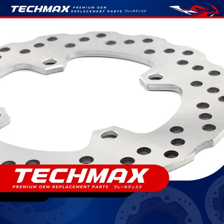 Techmax Brake Disc for Kawasaki Z750 Z1000 Rear Brake Disc Rear Disc Brake