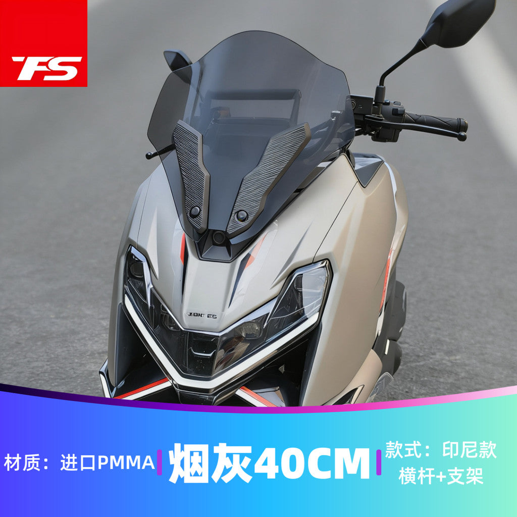 TFS ZONTES 150X Windshield Racing Windshield Crossbar Front Cover Zontes 150X Windshield