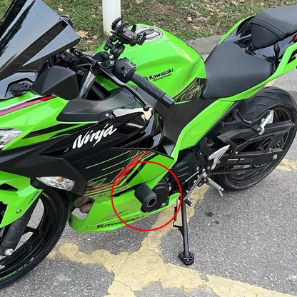 Crash Protector EP Frame Sliders Kawasaki Ninja 250 2018-2024 Guard Modification Engine Slider EVO